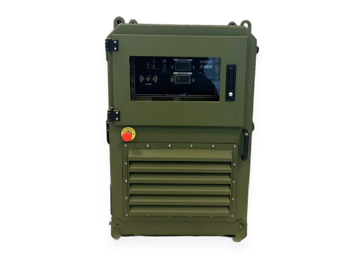 PowerGuard AC-AC Frequency Converter Transformer System — 12 kVA, 60/400 Hz