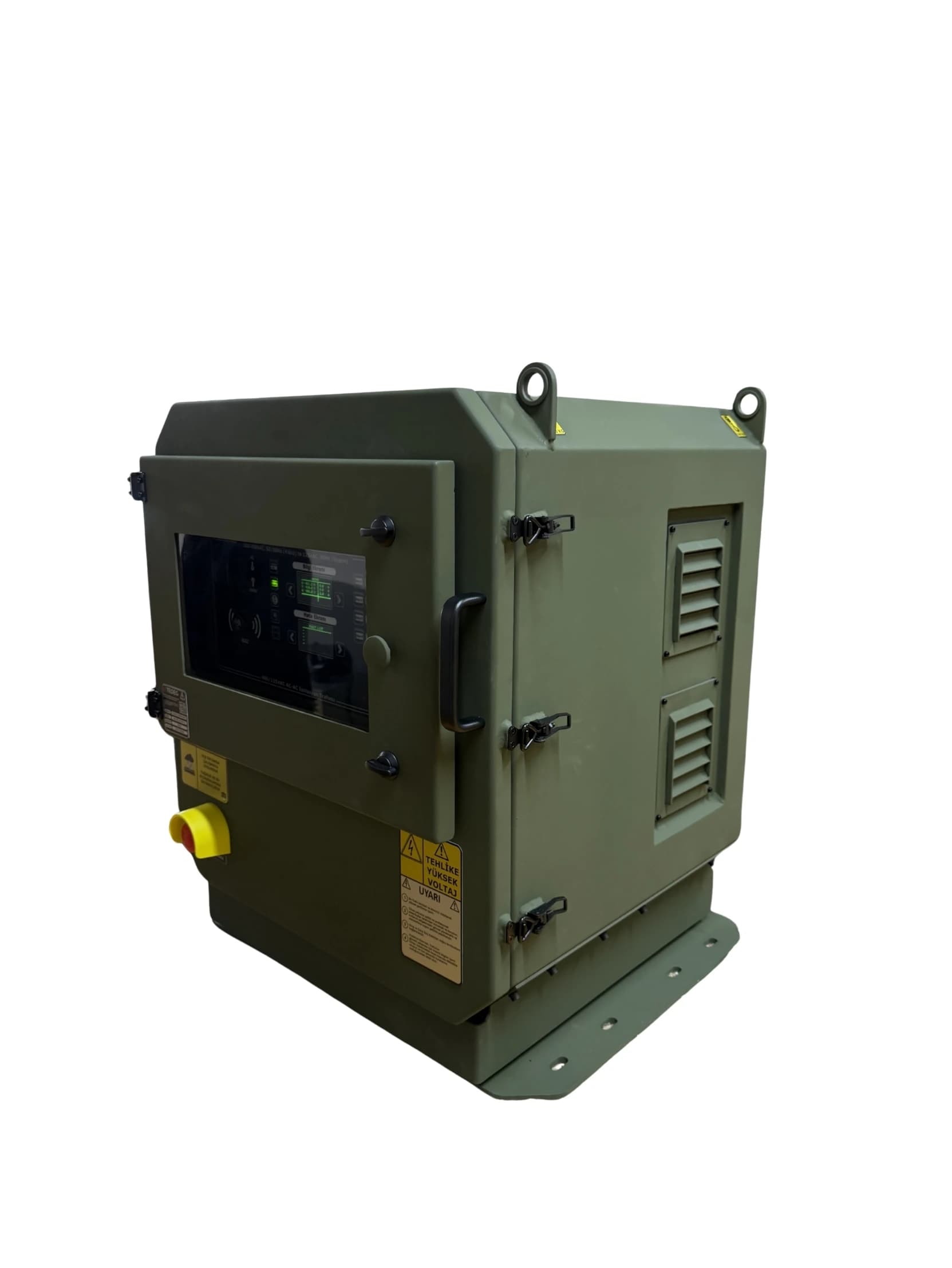 PowerGuard 400/115 VAC AC-AC Askeri İnverter — 10 kVA, 4 Çıkış