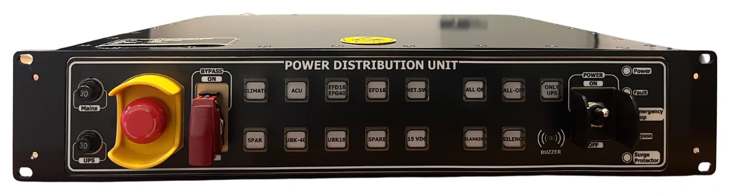 PowerGuard PDU-R2D4 Askeri Rack-Mount Rugged PDU