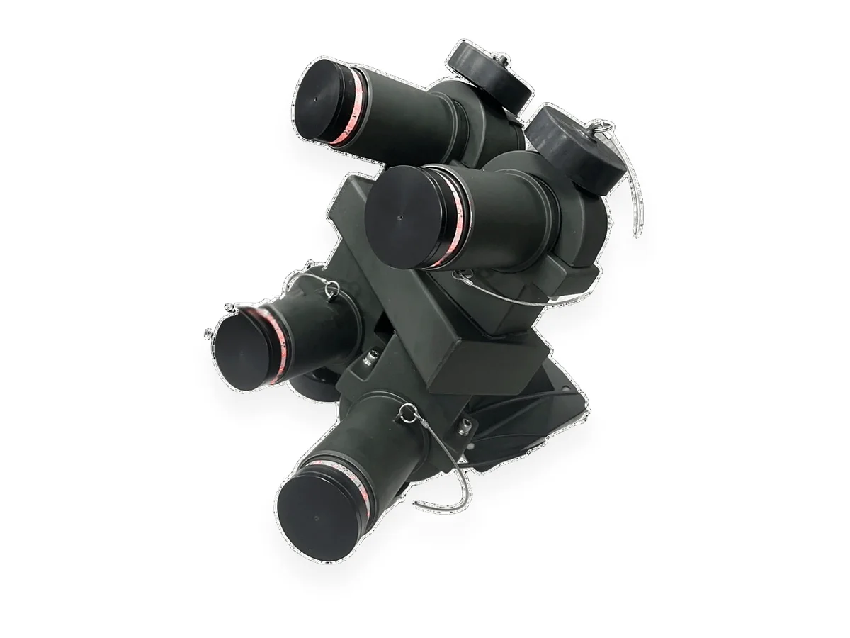 نظام قاذف القنابل الدخانية عيار 76 mm طراز TDG-76-SGL — من 4 إلى 16 قاذفاً