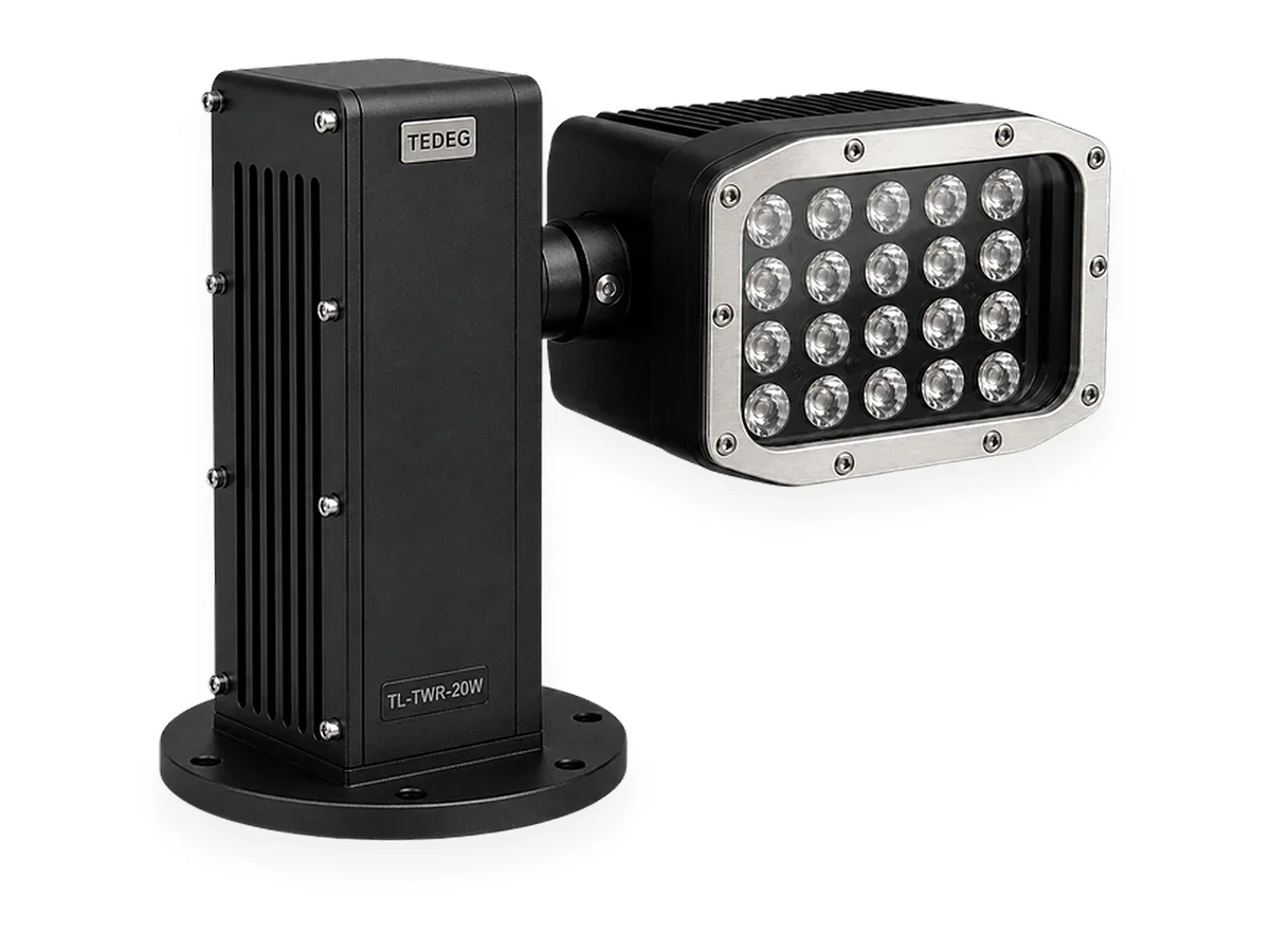 كشاف البحث العسكري T-Light Turret — نظام LED مدمج في البرج