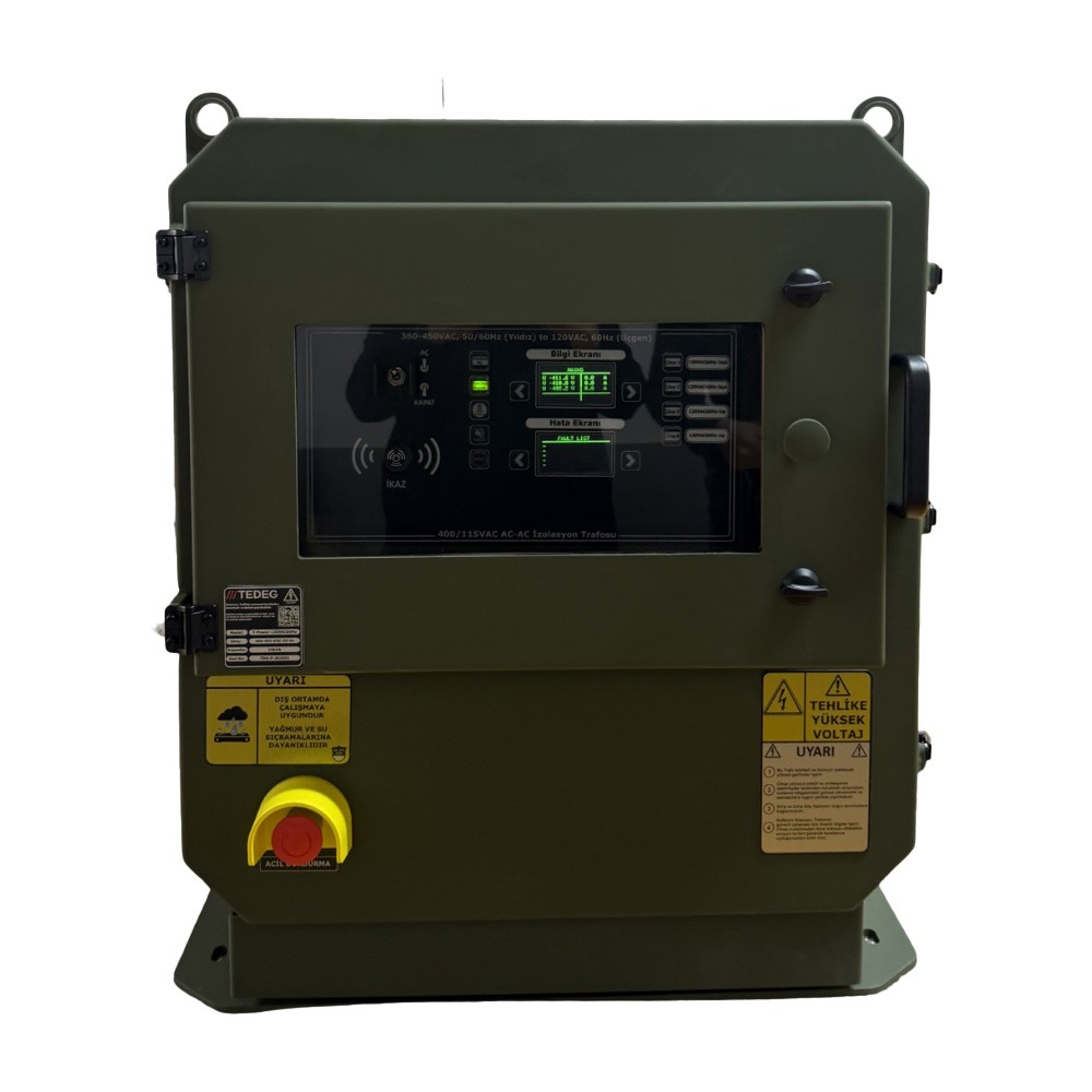 PowerGuard 400/115 VAC AC-AC military inverter front view
