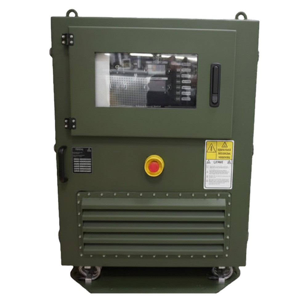 PowerGuard Outdoor 115 VAC 60/400 Hz military frequency converter control panel