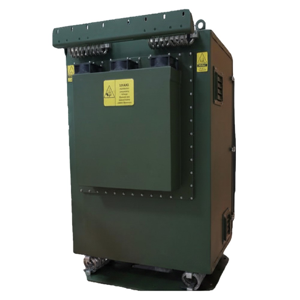 PowerGuard Outdoor 115 VAC 60/400 Hz Military Frequency Converter Front Angle PowerGuard Outdoor 115 VAC 60/400 Hz military frequency converter front angle